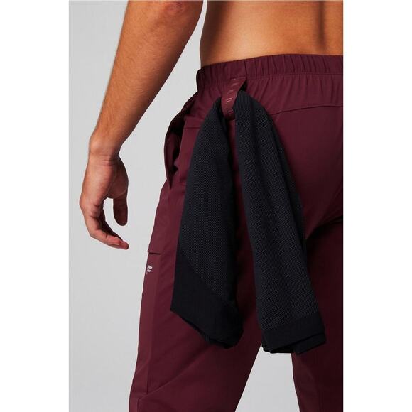 FABLETICS Men’s Merlot (Wine Red) The One Athletic Jogger Pants | NEW!! - Picture 4 of 14